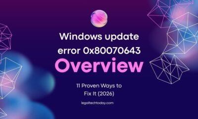 Windows Update Error 0x80070643 on Windows 10 and 11 with step-by-step guide to fix the issue in 2026