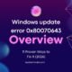 Windows Update Error 0x80070643 on Windows 10 and 11 with step-by-step guide to fix the issue in 2026
