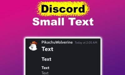 Small Text Discord