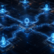 Claude Opus 4.8 agentic AI model interface visualization